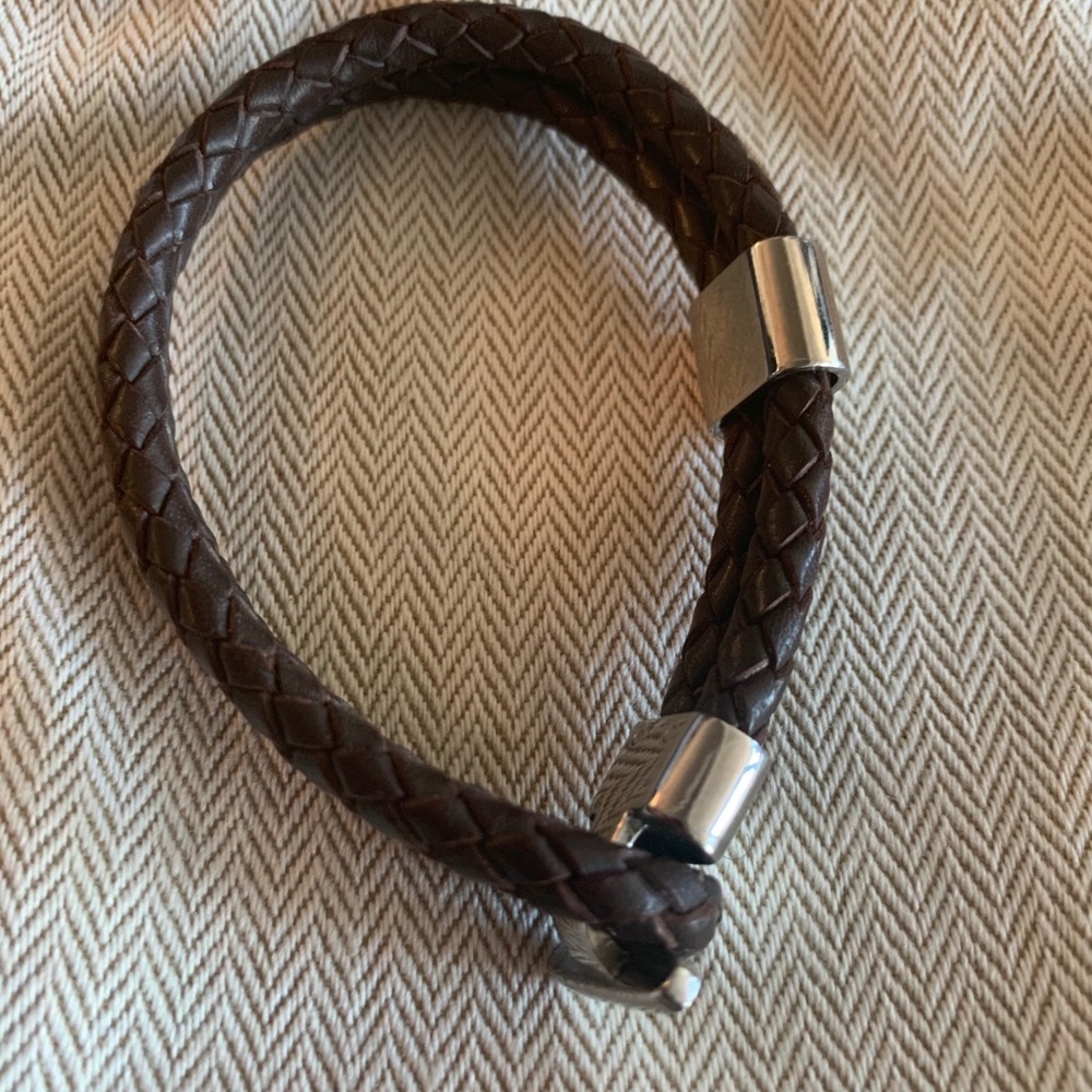 Men’s woven double bracelet